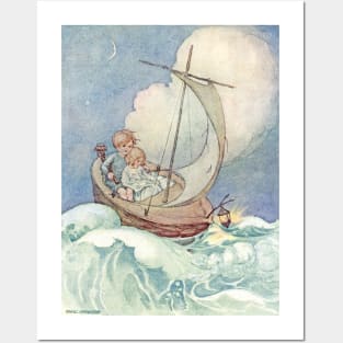 A Voyage to Fairyland by Anne Anderson Posters and Art